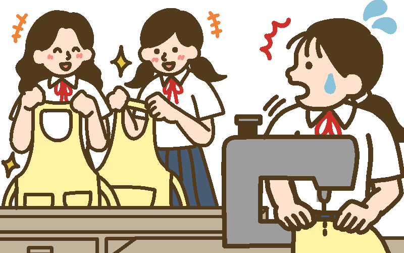 周囲ができているのに自分ができていないことで落ち込む女子中学生